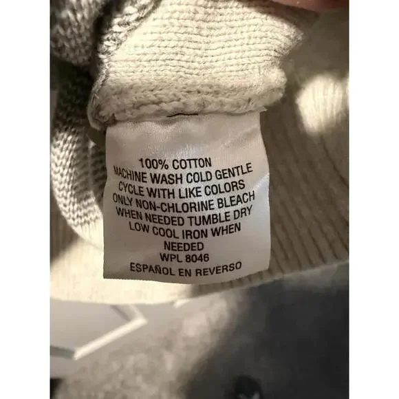 Men's I.N.C. International Concepts Cotton Zip-Up Sweater, L - Picture 3 of 5